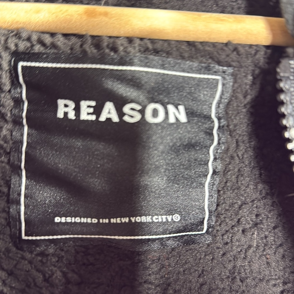 Reason skulls fleece lined hoodie - Picture 5 of 7